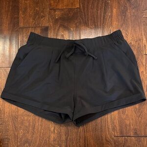 Everyday Black Women's Athletic Drawstring Shorts